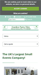 Mobile Screenshot of garden-party-hire.co.uk